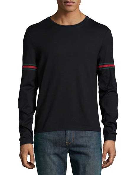 gucci long sleeve t-shirt men's|button down Gucci shirts.